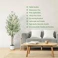 4ft Artificial Olive Silk Trees, Faux Olive Tree Indoor with Natural