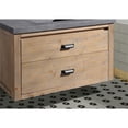 thumbnail image 2 of Ari Kitchen & Bath Kane 36" Floating Solid Wood Bathroom Vanity in Weathered Fir, 2 of 11