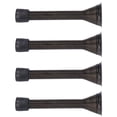 thumbnail image 3 of 10Pcs Door Stop Stainless Steel 85mm Height Black Rust Resistant Wall Protection Door Stopper, 3 of 10