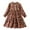 style-02 Brown, variant on Gubotare Baby Girls' Dresses Newborn Girl's Dresses Long Sleeve Swing Cute Casual Size 12 18 Months(Black,12-18 Months)