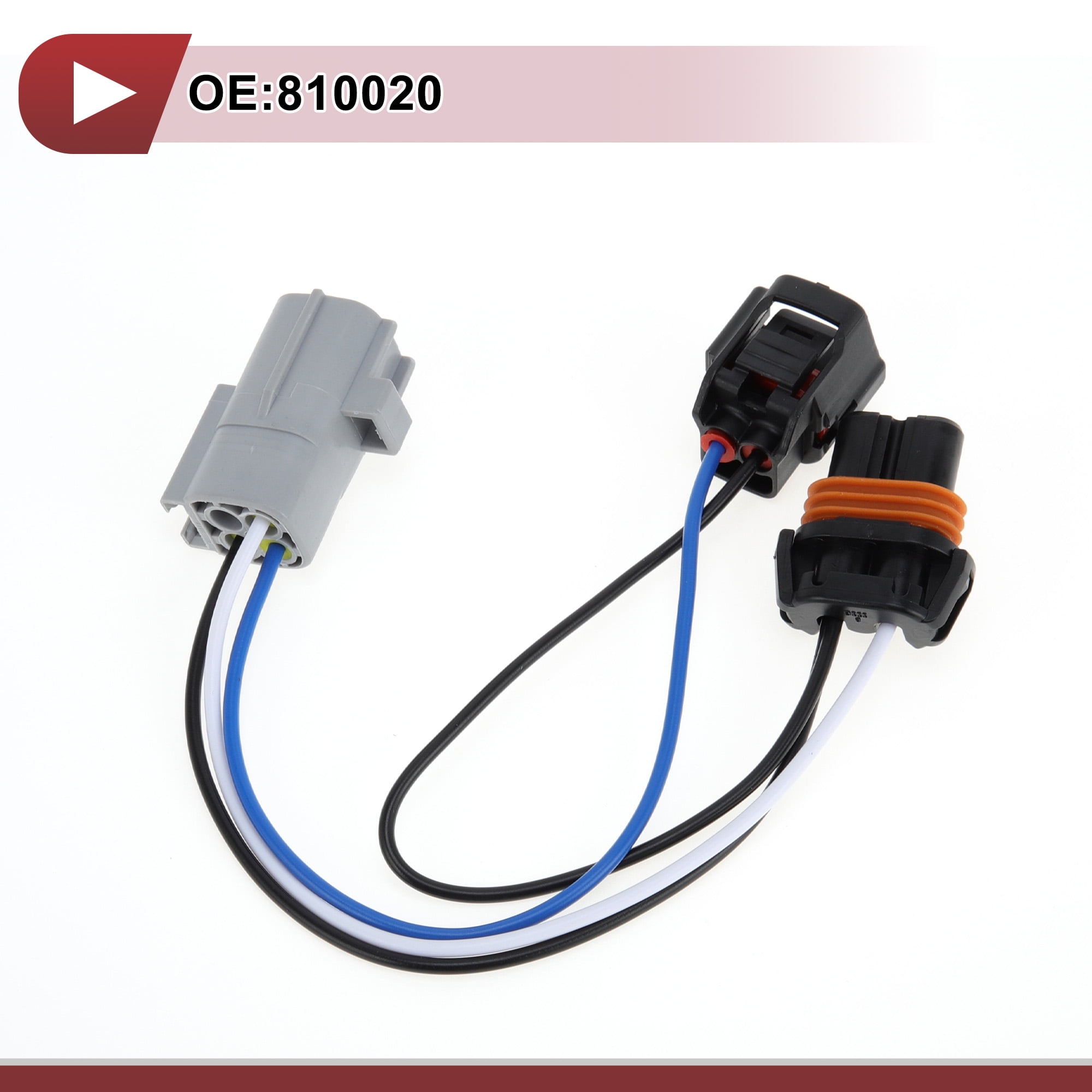 Unique Bargains Car Headlight Converter Harness for Toyota 4Runner 2021 2022 2023 2024