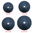thumbnail image 2 of Tree Protection Weed Mat Non-woven Fabric Round Plant Control Root Protector Round Tree Trunk Barrier Ring Anti-grass Planting Weeding for Pots Lawn Type 5, 2 of 9