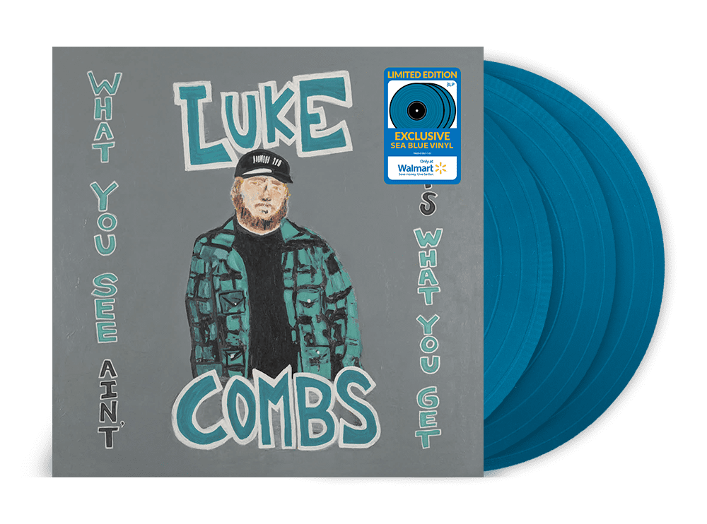 Luke Combs "What You See Ain't Always What You Get" Art Music Album Poster Print 