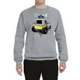 thumbnail image 2 of Ford Model T 1900 Vintage | Mens Cars and Trucks Crewneck Graphic Sweatshirt, Heather Grey, X-Large, 2 of 3