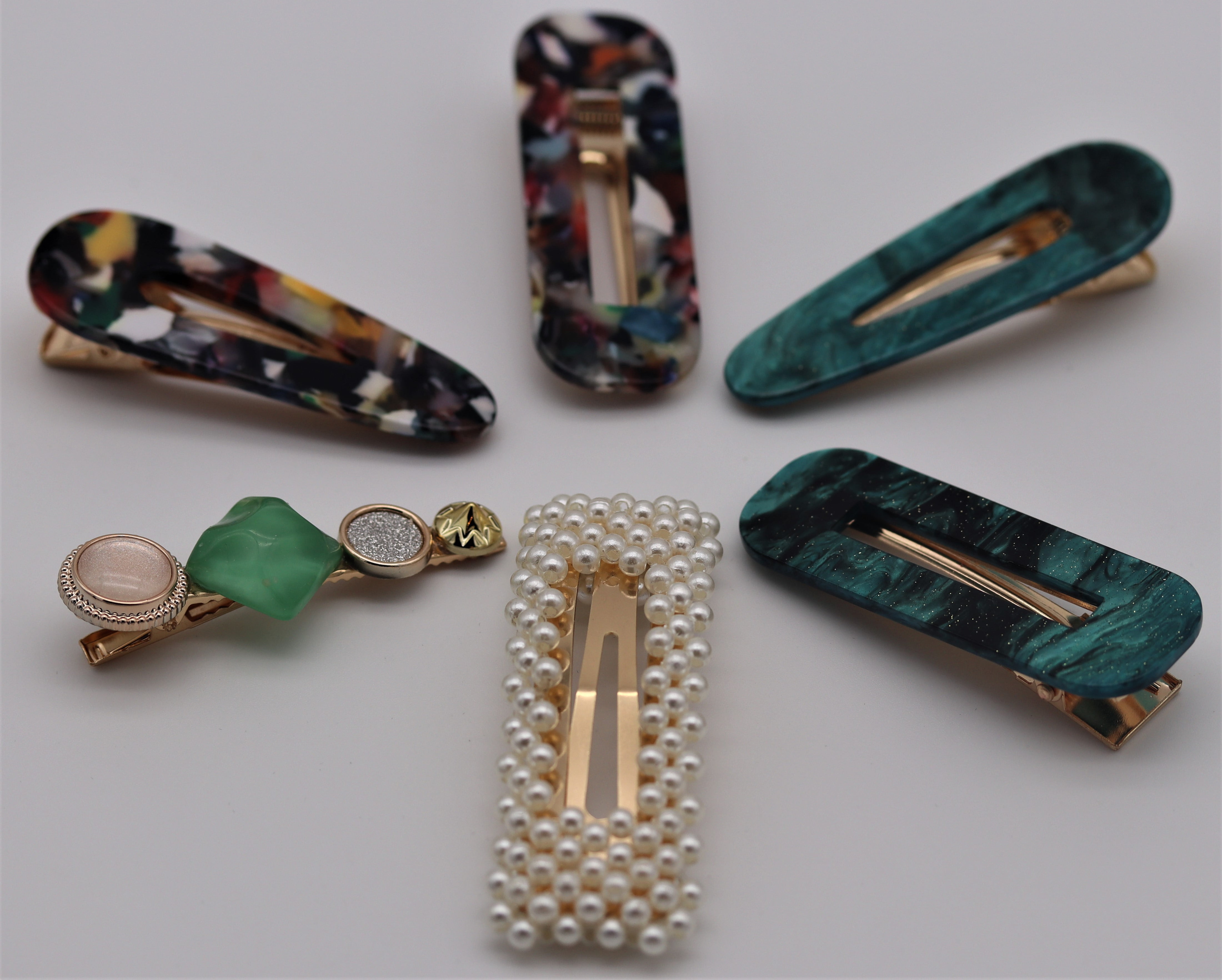 Korean Style Fashion Hair Clips , Barrettes, Hairpins for Women and