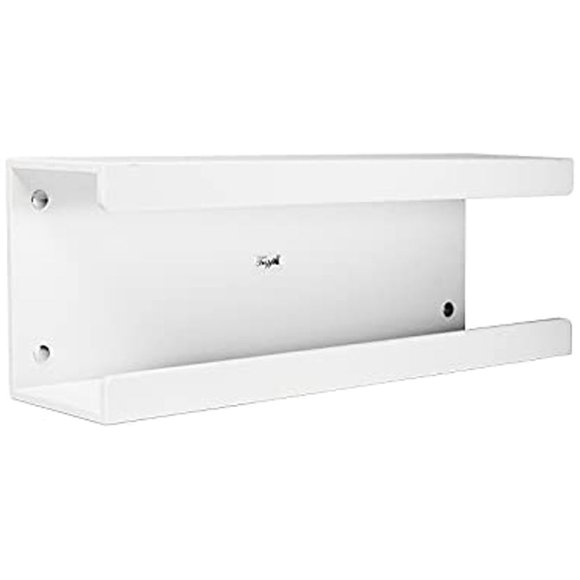 TrippNT 50282 Magnetic Large PVC Kimwipe Lab Wiper Dispenser, 15" Width x 5" Height x 4" Depth, White