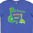 thumbnail image 4 of Inktastic My Auntie Loves Me Dinosaur Youth T-Shirt, 4 of 5