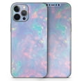 thumbnail image 2 of Design Skinz Blurry Opal Gemstone Full Body Kit Compatible Apple iPhone 12 Pro Screen Trim Back Skin, 2 of 5