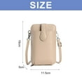 thumbnail image 2 of PU new ladies belt buckle mobile phone bag multifunctional coin purse capacity mobile phone bag, 2 of 5