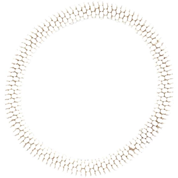 Bay Studio White Seed Bead Bracelet One Size White