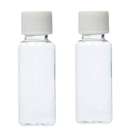 1.5oz Flip Cap Clear Soft Plastic Bottle:2CT