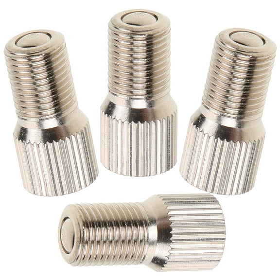 Milisten 4Pcs Copper Valve Extenders for Inflatable Extension Bicycle Maintenance