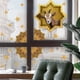 thumbnail image 3 of Pegatinas para ventanas: 1 magníficas pegatinas electrostáticas decorativas con patrón de estrella de ovejita para evitar que los pájaros golpeen sus ventanas, 3 of 5