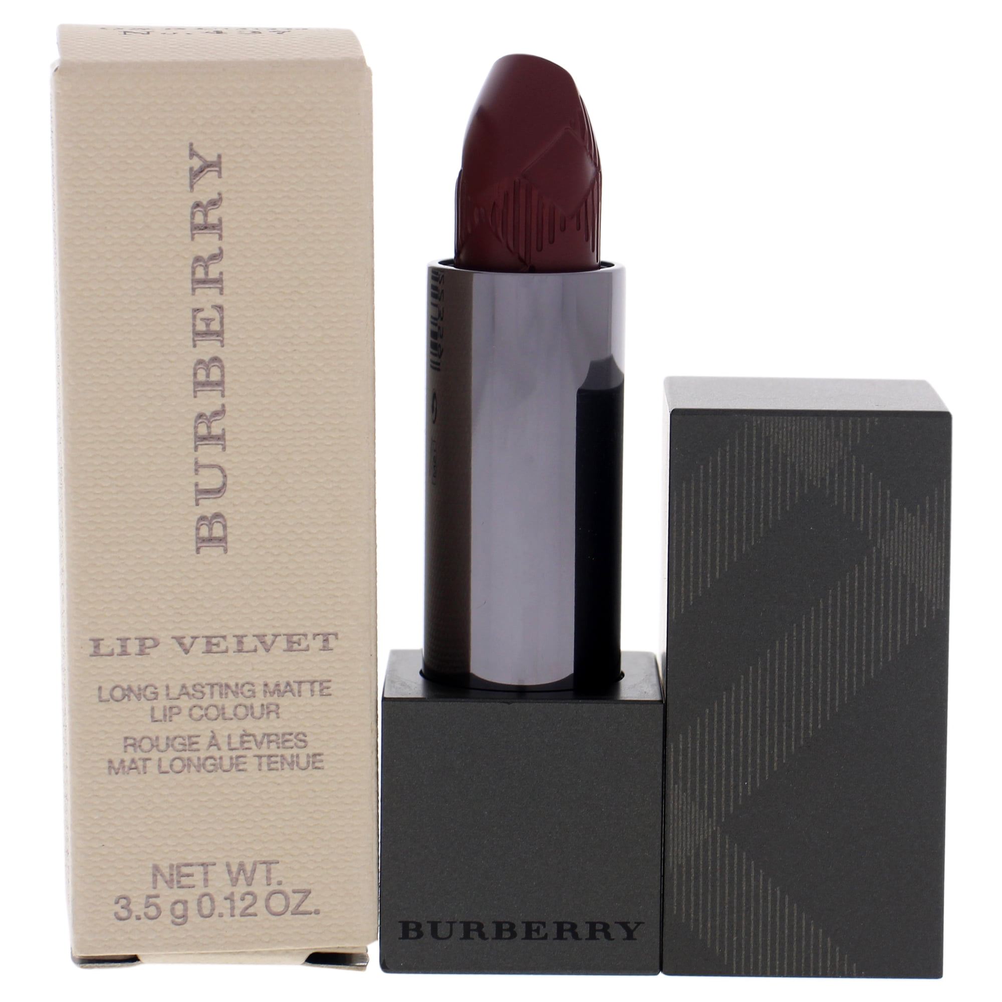 Lip Velvet 437 Oxblood by Burberry for Women 0.12 oz Lipstick Walmart