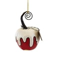 thumbnail image 2 of Bethany Lowe 3.5 Inches Red Apple With White Poison Paper Pulp Halloween Card Holder La2053, 2 of 3