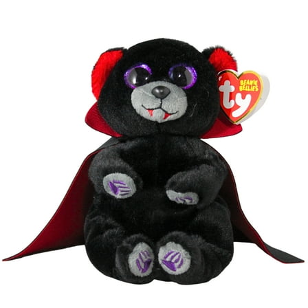 Ty Beanie Bellies - Bearla the Vampire Bear  - Stuffed Animal