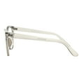 thumbnail image 4 of Blue Light Filtering Lens Clear Glasses Women's Oversized Butterfly UV400 Gray, 4 of 4