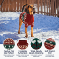 thumbnail image 5 of IECOii Dog Sweater Christmas Warm Dog Sweaters for Medium Dogs Thick Knitted Turtleneck Dog Winter Vest,Red,L, 5 of 9
