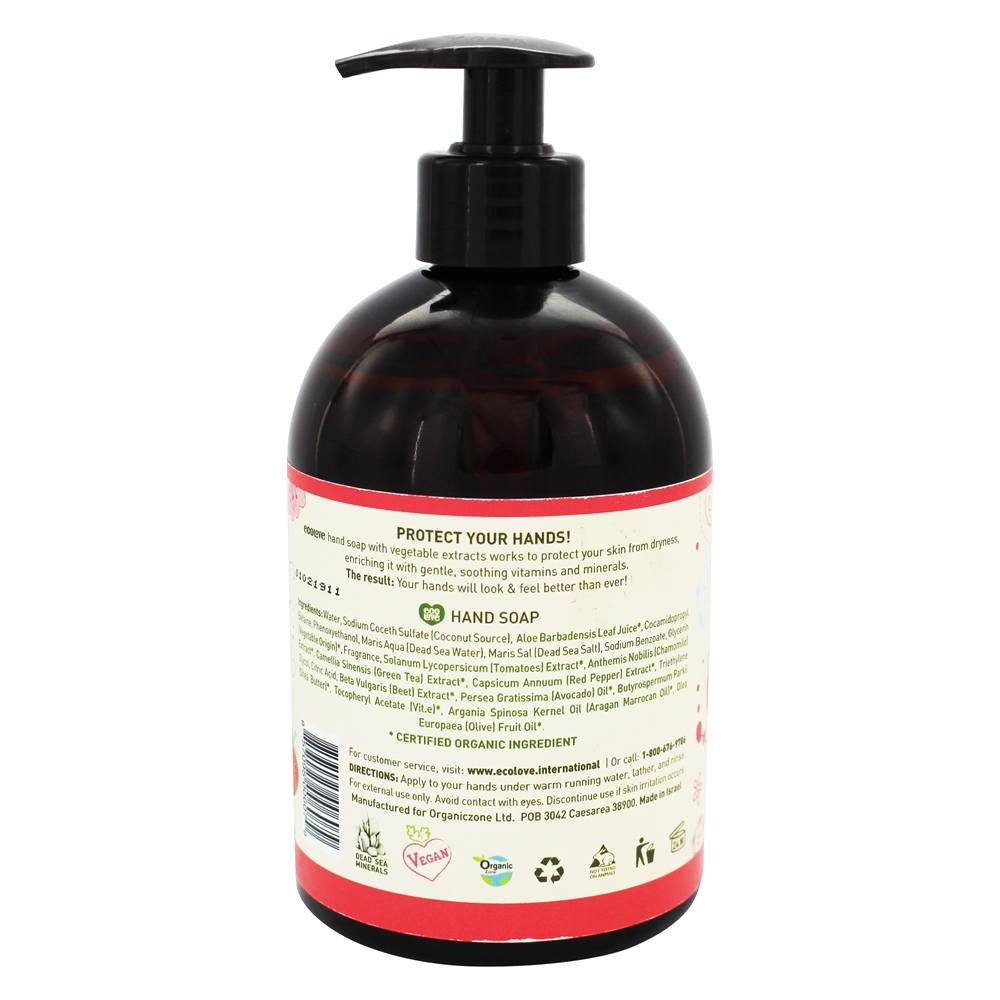 dead sea collection antibacterial hand soap
