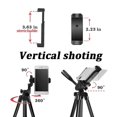 thumbnail image 3 of Dalazy Phone Tripod Adjustable Aluminum Lightweight Smartphone Tripod Camera Tripod, 3 of 6