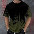 thumbnail image 2 of Men's Summer 3D Fashion Printed Short Sleeve T Shirt Clothes, 2 of 4