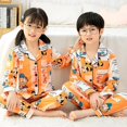 thumbnail image 4 of Pokemons Pikachu, conjuntos de pijamas para niños, ropa de dormir Kawaii Cinnamoroll de manga larga, conjuntos de ropa para niños pequeños, ropa de dormir para niños y niñas, ropa de casa, 4 of 4
