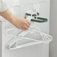 thumbnail image 3 of EIMELI Foldable Hanger Storage Rack Multifunctional Durable Material for Laundry Room Balcony Bathroom, 3 of 8