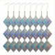 thumbnail image 1 of Juego 8 Unidades Discos Repelentes Pájaros, Dispositivo Colgante Reflectante para Mantener Alejados A los Pájaros Como Pájaros Madera para Palomas, Pájaros Madera, Rombos, 1 of 5