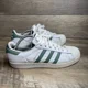 thumbnail image 3 of Adi-das Superstar CQ0675 Mens 11 Running Shoes White Trace Green Leather Sneakers, 3 of 6