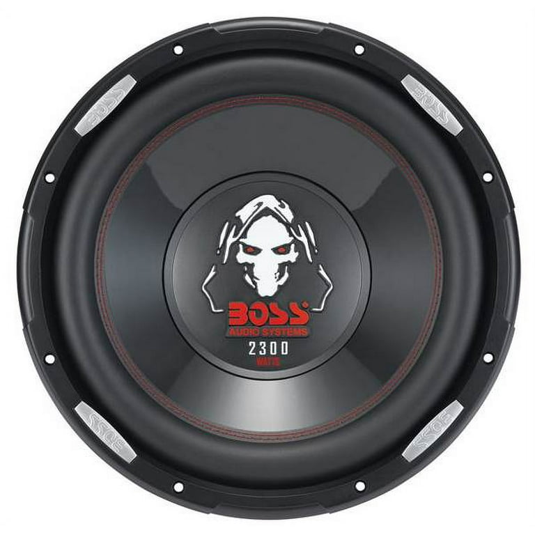 2 BOSS P106DVC 10 Inch 4200W Car Subwoofers + 1600W 2-Ch Amp + 4 Gauge Amp  Kit