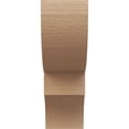 thumbnail image 2 of 10"W x 20"D x 30"H Classic Ridgewood Rough Cedar Woodgrain TimberThane Corbel, Primed Tan, 2 of 6