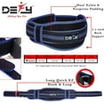 thumbnail image 4 of DEFY Weight Lifting Belt Lumbar Support - Gym Training Fitness Exercise Bodybuilding Firm and Comfortable with Back Injury Protection, 4 of 5