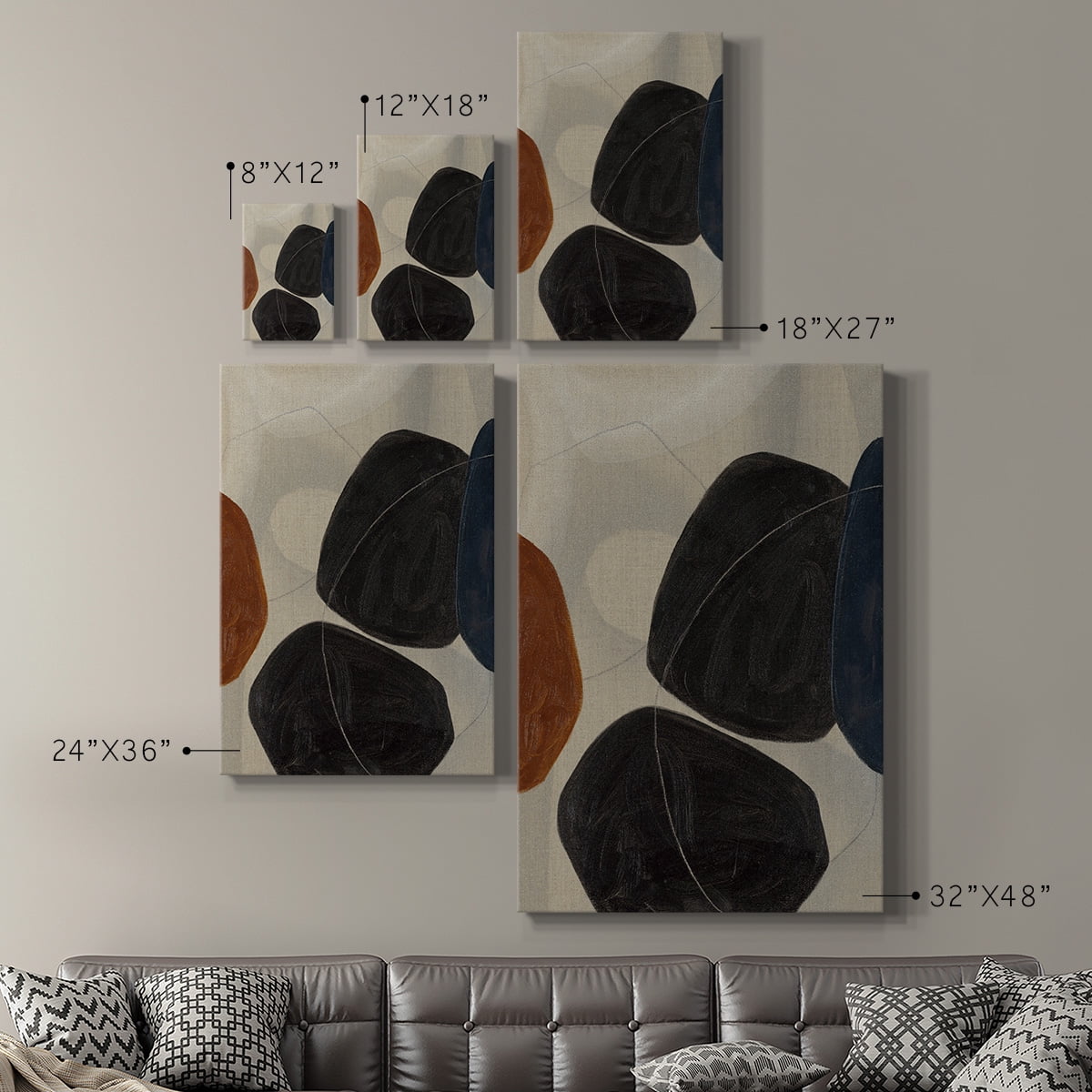 Gravity I Premium Gallery Wrapped Canvas - Ready to Hang