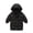 Black, variant on Godderr Kids Winter Down Coats with Hooded Cotton Mid Long Coat With Pocket Puffer Coat Warm down Jacket for Baby Boys Girls Toddler