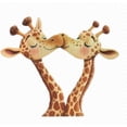 thumbnail image 2 of Couple Girafe Amour Fenêtre Fond Maison Embellir Fenêtre, 2 of 7