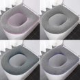 thumbnail image 1 of Funda para asiento de inodoro, paquete de 4, funda para asiento de inodoro suave y gruesa para baño, funda para asiento de inodoro lavable y cómoda, 1 of 5