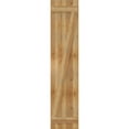 thumbnail image 5 of 16 1/8"W X 74"H Timbercraft Three 5 3/8" Boards Joined Board-N-Batten Shutters W/Z-Bar, Rough Sawn Western Red Cedar (Per Pair), 5 of 13