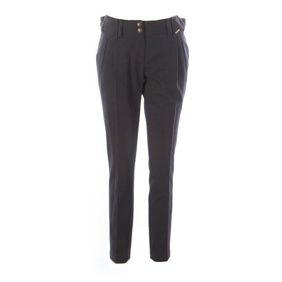 KITTE Women's Polyester Blend Pants IT 44 Dark Grey