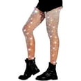 thumbnail image 4 of Fortune Collants Scintillants en Résille à Strass pour Femmes, Collants en Maille Pailletée, Taille Haute, 1 Paire, 4 of 5
