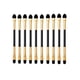 thumbnail image 1 of 10Pcs Disposable Cosmetic Makeup Applicator Eyeshadow Dual Sided Brush Double-end Brushes Set(Latex Sponge + Horsehair), 1 of 5