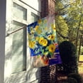 thumbnail image 2 of Sunflowers by Roy Avis Flag Canvas House Size, 2 of 2