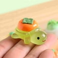 thumbnail image 3 of 50PCS Mini Resin Turtle Figurines, Whimsical Fruit & Vegetable Turtle Figures - to Hide Glow in The Dark Plastic Sea, Animals Bulk Dollhouse Accessories Decor, Crafts (Multicolor), 3 of 9