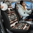 thumbnail image 2 of Uorisanigo Car Seat Cover, Soft Brown Southwest Aztec Car Seat Covers, Universal Fit for Most Vehicles, Auto Accessories, Summer Cool & Winter Warm, Easy Installation, 2 Pieces, 2 of 7