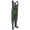 Brown, variant on TIDEWE Bootfoot Chest Wader, 2-Ply Nylon/PVC Waterproof Fishing & Hunting Waders with Boot Hanger for Men and Women Green Size 12