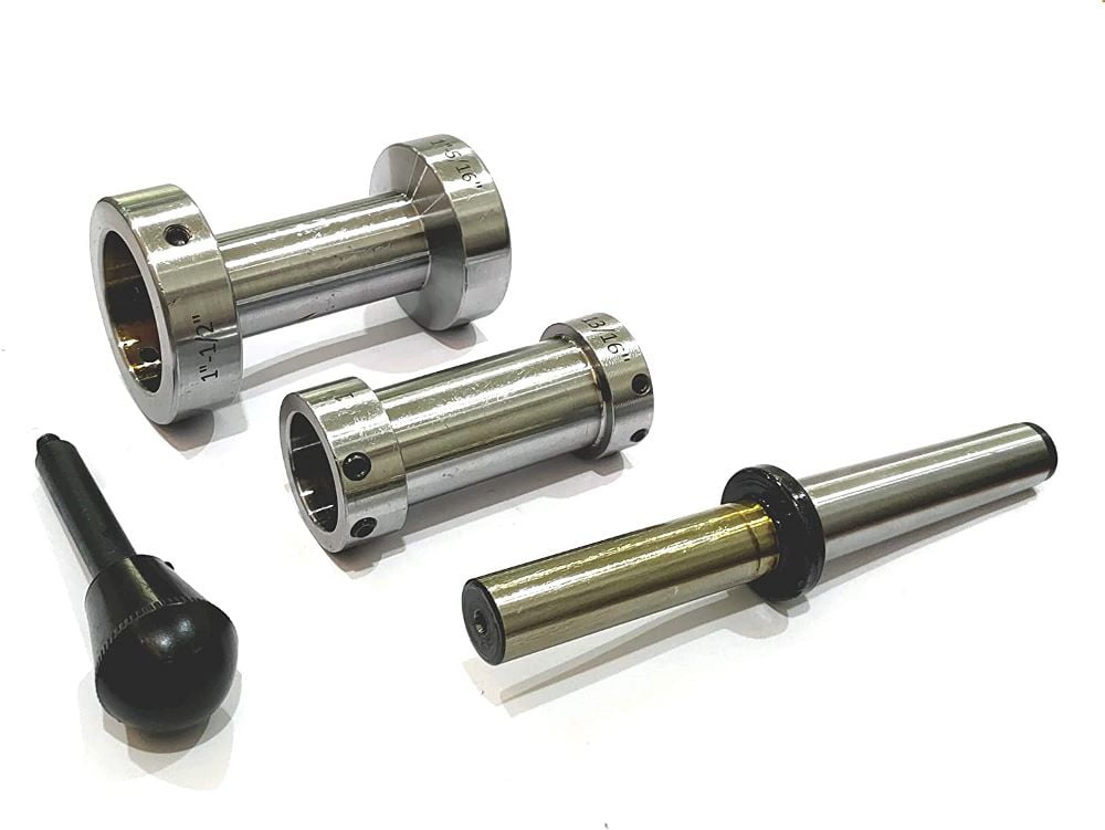 Tornio Tailstock Die Holder 3MT Shank- Tapping Filettatura Alesaggio Foratura+65 mm Mandrino