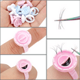 thumbnail image 5 of Suministros para extensiones de pestañas, anillo de pegamento para pestañas para suministros para extensiones de pestañas, copa de ventilador de guirnalda para suministros para pestañas Adepaton Alargador de Pestañas, 5 of 5