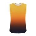thumbnail image 4 of Jalioing Tank Tops for Women Crew Neck Sleeveless Flowy Casual Shirts Gradient Print Summer Fashion T Shirts, 4 of 7