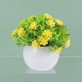 thumbnail image 2 of Chicmine No-fuss Artificial Plant Realistic Durable Artificial Potted Plant for Home Office Decor Low Maintenance No Watering Required, 2 of 8