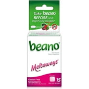 Beano Meltaways Strawberry 15 ea (Pack of 7)