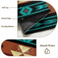 thumbnail image 6 of 3'x5' Area Rugs, Turquoise Red Indoor Outdoor Area Rug for Living Room Bedroom, Southwest American Native Abstract Pattern Washable Bathroom Rugs Kitchen Floor Carpet Mats Home Decor Aesthetic, 6 of 8